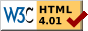 Valid HTML 4.0.1!
